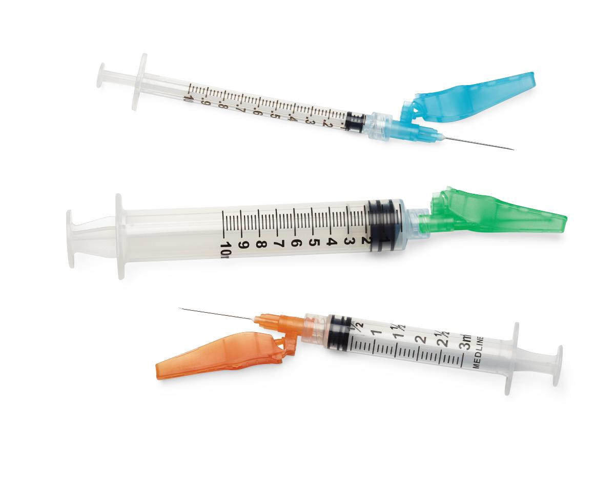 Safety Hypodermic Needles